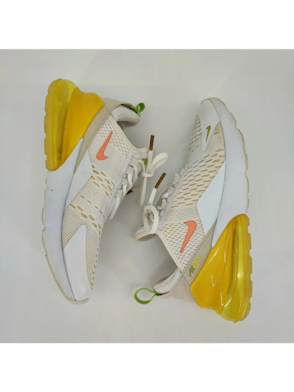 Nike Air Max 270 Women's Size 7.5 US Sneakers Mesh White DV2184-100